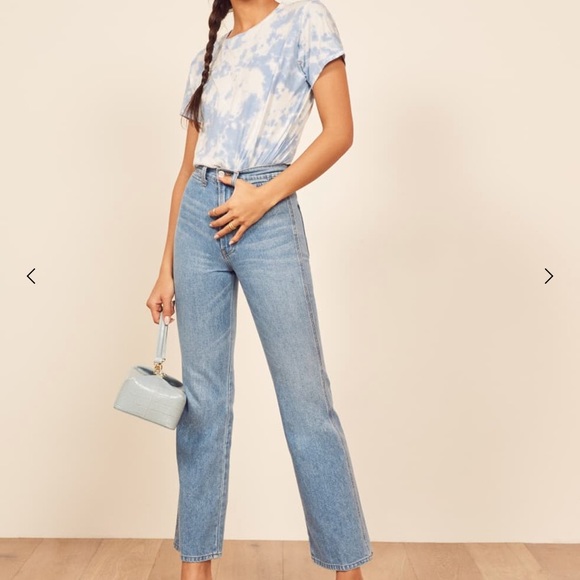 ✨NWT Reformation Perfect Vintage Organic Tee Capri - Picture 3 of 8